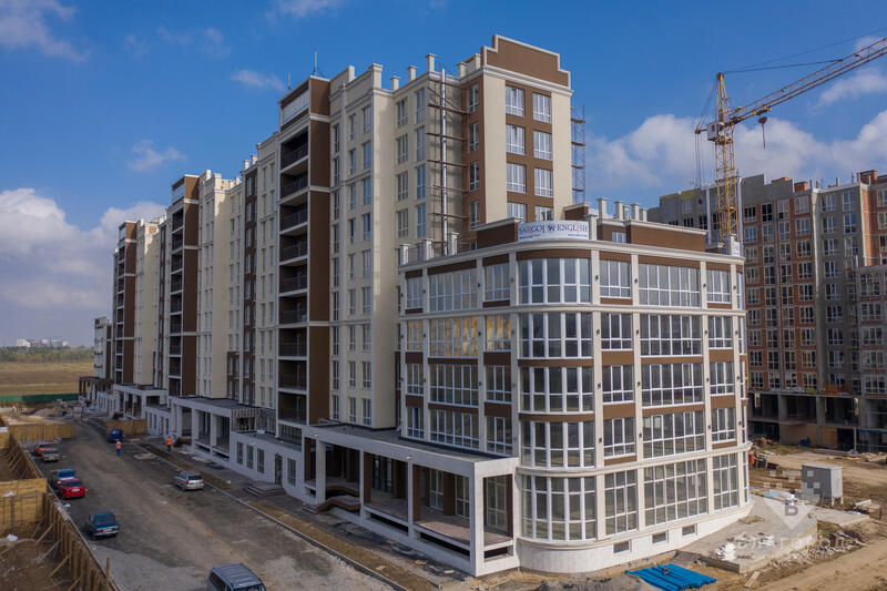 Ход строительства. 1 очередь. Октябрь 2020 г. Фото [№1]