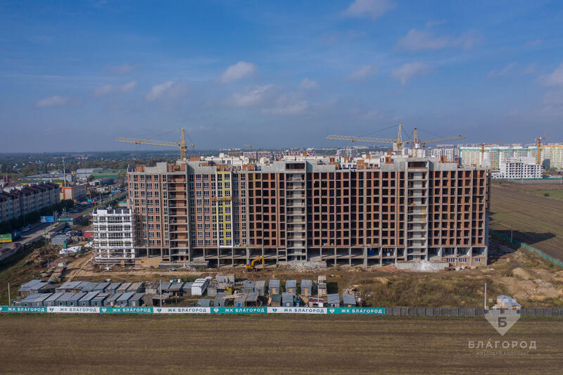 Хід будівництва 2 черга. Жовтень 2020 р. Фото [№1]