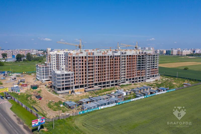 Ход строительства 2 очередь. Июнь 2020 Фото [№1]